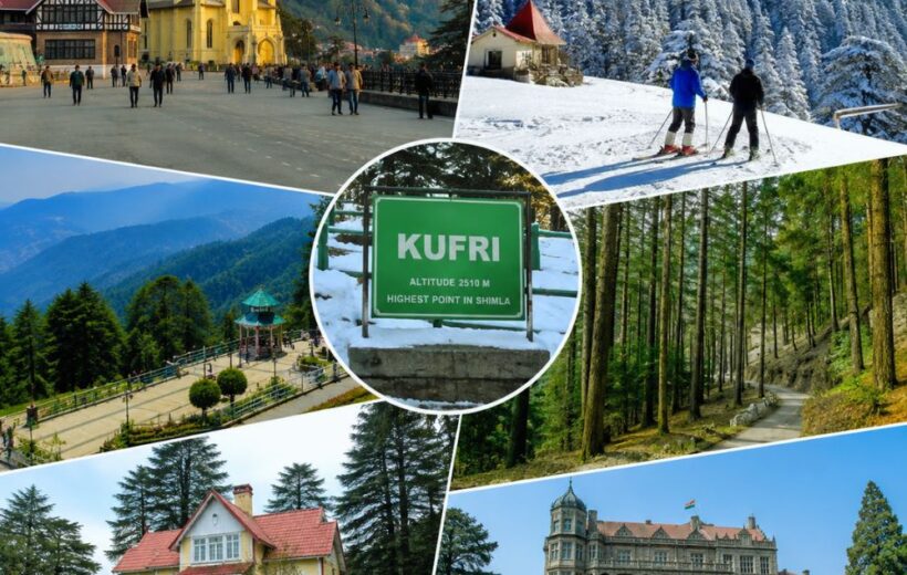 Shimla Tour Package from Delhi | 4 Days / 3 Nights | Kufri, Mashobra & Naldehra