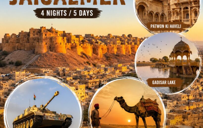 Jaisalmer Tour Package from Delhi | 4 Nights / 5 Days Desert Adventure