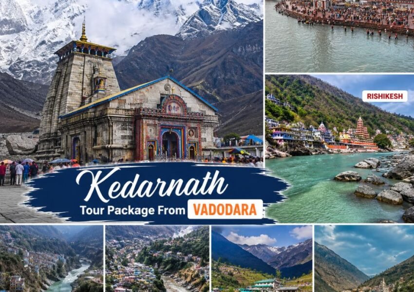 Kedarnath Tour Package From Vadodara featuring Kedarnath Temple, Haridwar, Rishikesh, Devprayag, Rudraprayag, Sitapur, and Guptkashi sightseeing