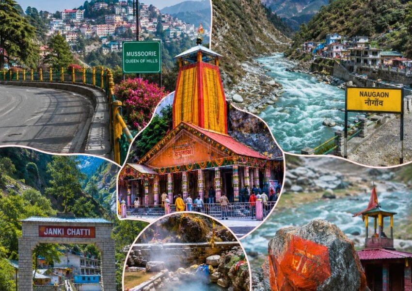 Yamunotri Tour Package from Dehradun featuring Yamunotri Temple, Janki Chatti and Surya Kund
