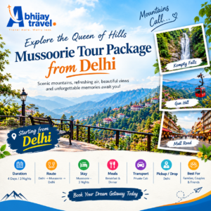 Delhi to Mussoorie Tour Package: Price, Itinerary & Booking